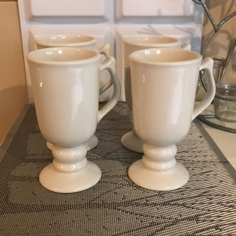 VINTAGE HALL IRISH COFFEE MUGS #1272 SET OF 4